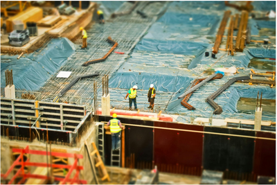 In einigen Branchen wie dem Baugewerbe gibt es positive Preis- und Lohnerwartungen.