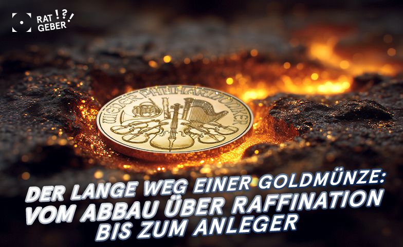Weg der Goldmünze Der lange Weg einer Goldmünze: Vom Abbau über Raffination bis zum Anleger.