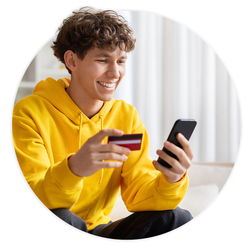 Seriöse Onlineshops bieten auch Kartenzahlung an.