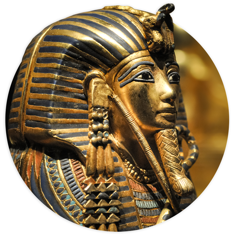 Ägypten Ägyptische Sarkophage bestanden oftmals aus Gold.
