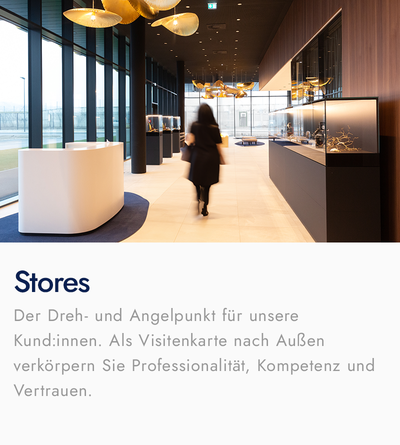Stores | philoro AT Der Dreh- und Angelpunkt für unsere Kund:innen. Als Visitenkarte nach Außen verkörpern Sie Professionalität, Kompetenz und Vertrauen.