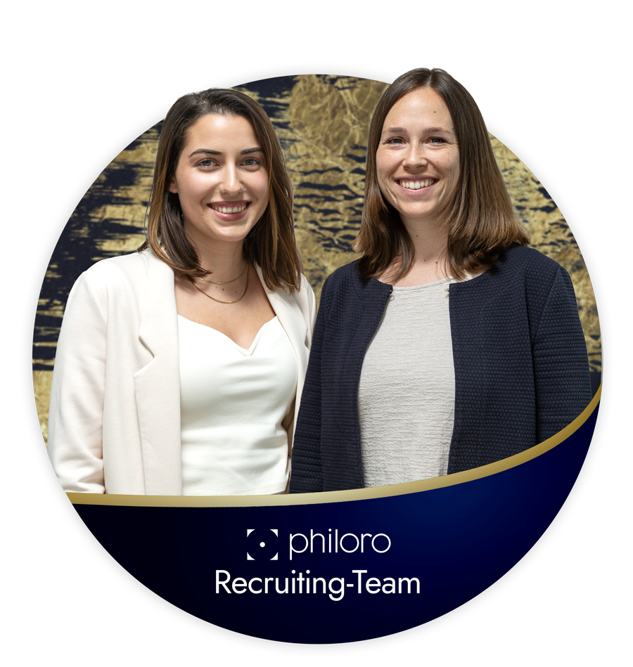 philoro Recruiting Team Foto von den philoro Recruiting Team Mitarbeiter:innen.
