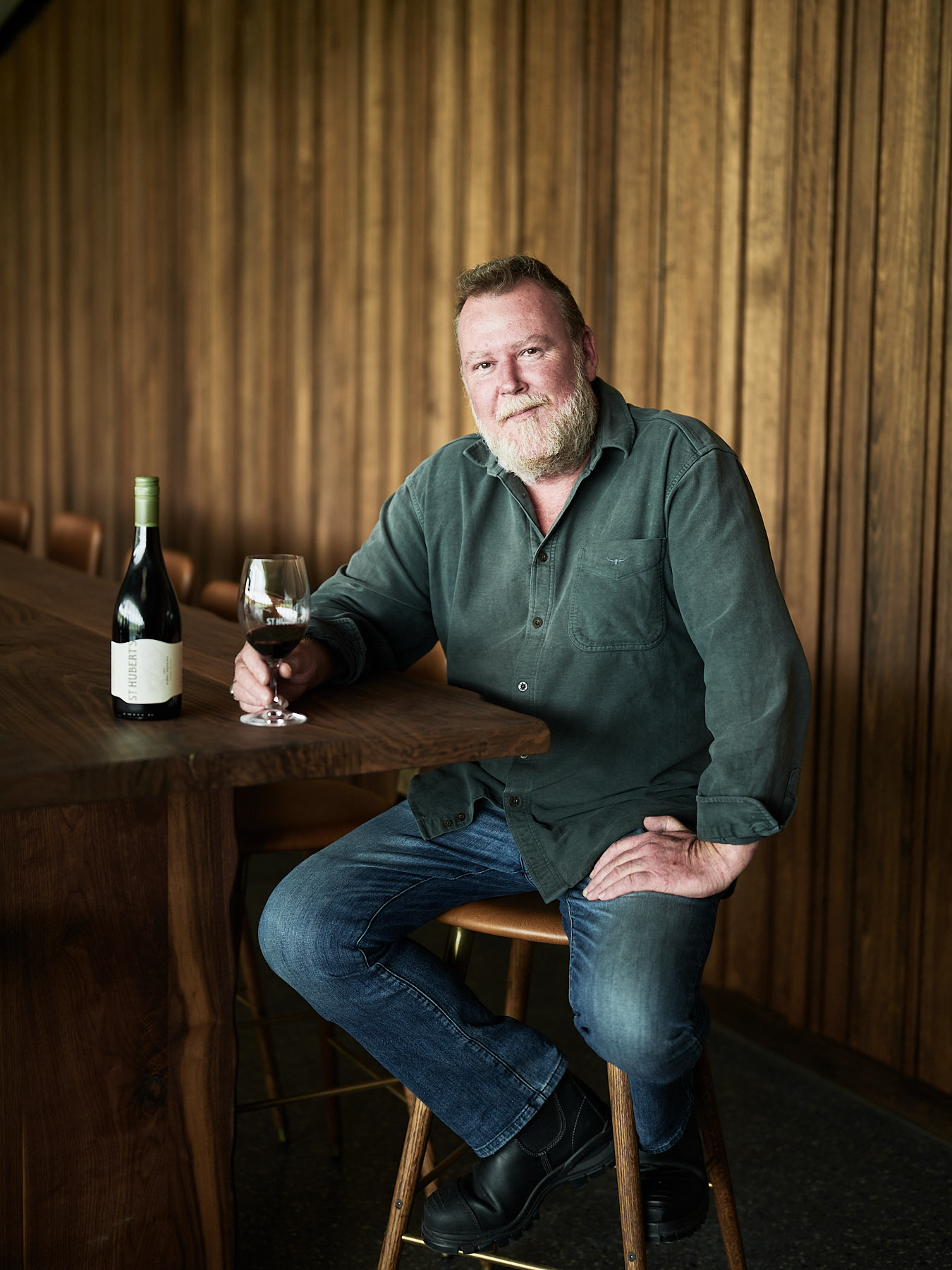 St Huberts winemaker Greg Jarratt