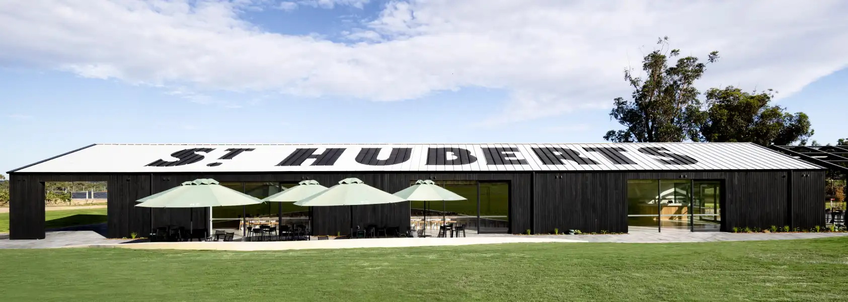 St Hubert Cellar Door with outdoor seating