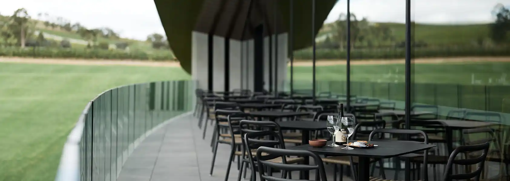 Verandah at St Hubert's Cellar Door
