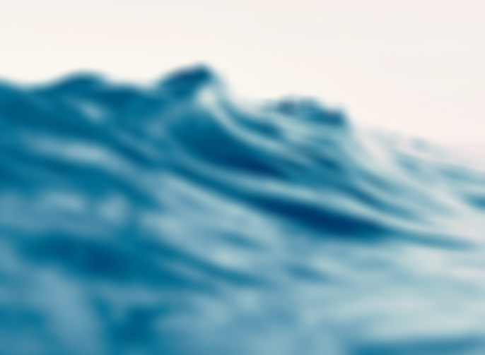 high definition water swell on a pale cream background