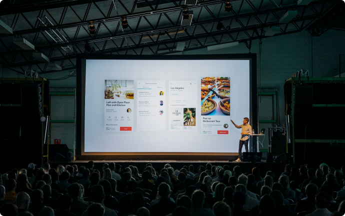 media files and presentations