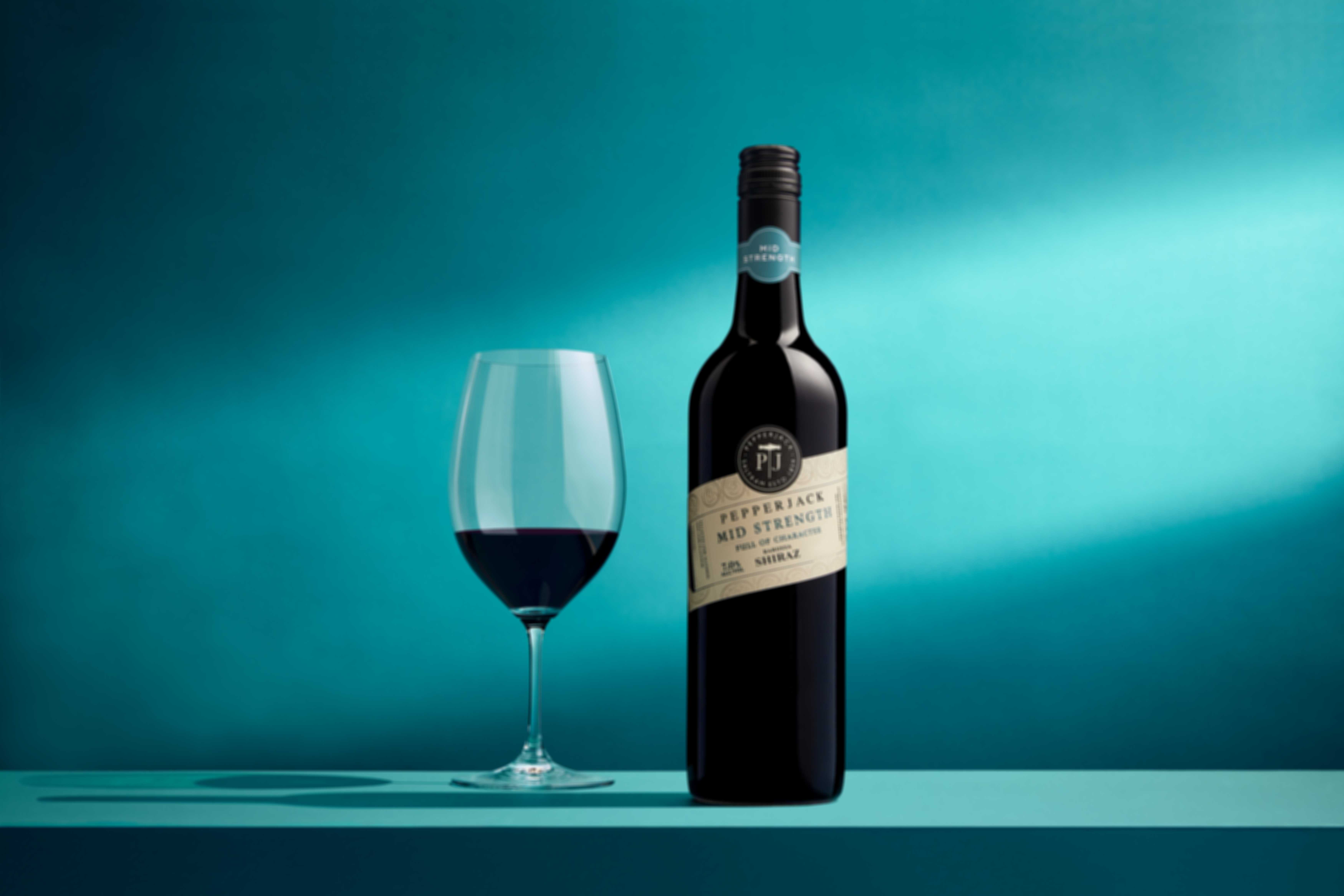 PJ Mid Shiraz with Glass