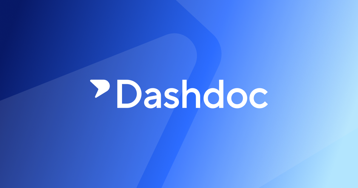 Dashdoc website preview