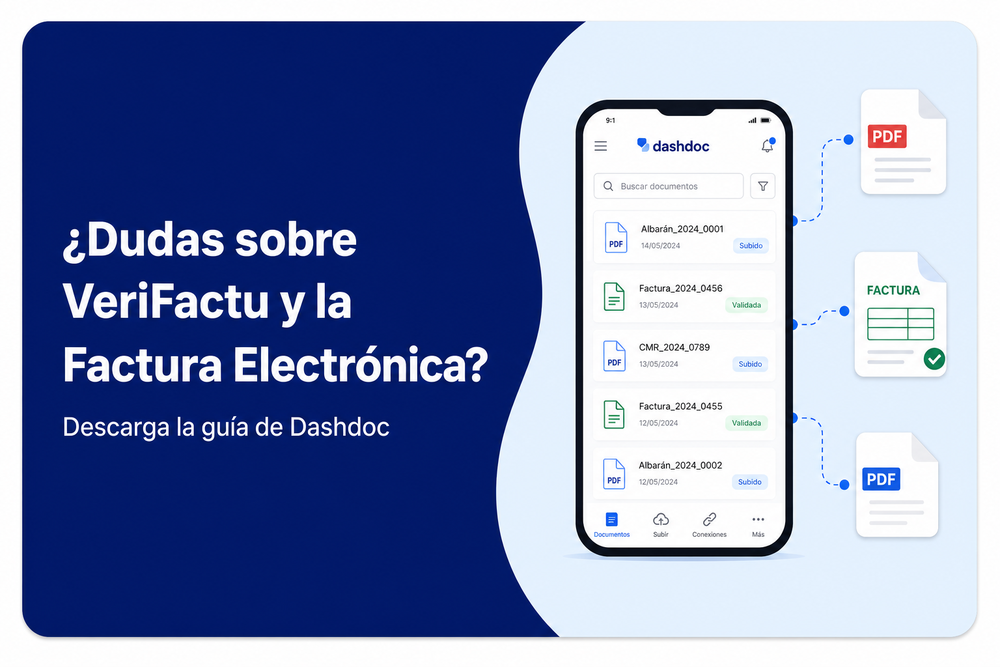 uía de Dashdoc para resolver dudas sobre VeriFactu y la factura electrónica obligatoria