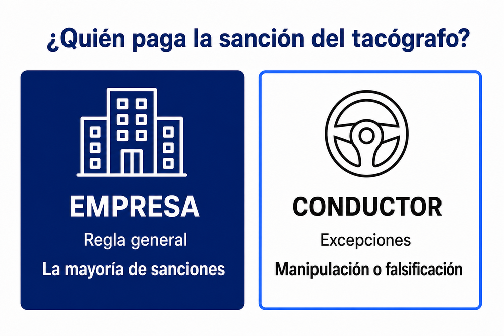 Checklist de 5 reglas para evitar la sanción por conducir sin tarjeta de tacógrafo: renovar, insertar, descargar datos, archivar y usar un TMS