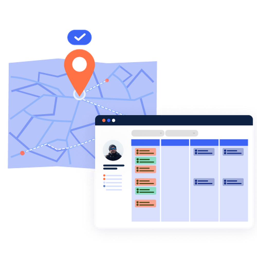 carte d'optimisation logistique pour calculer le ROI TMS