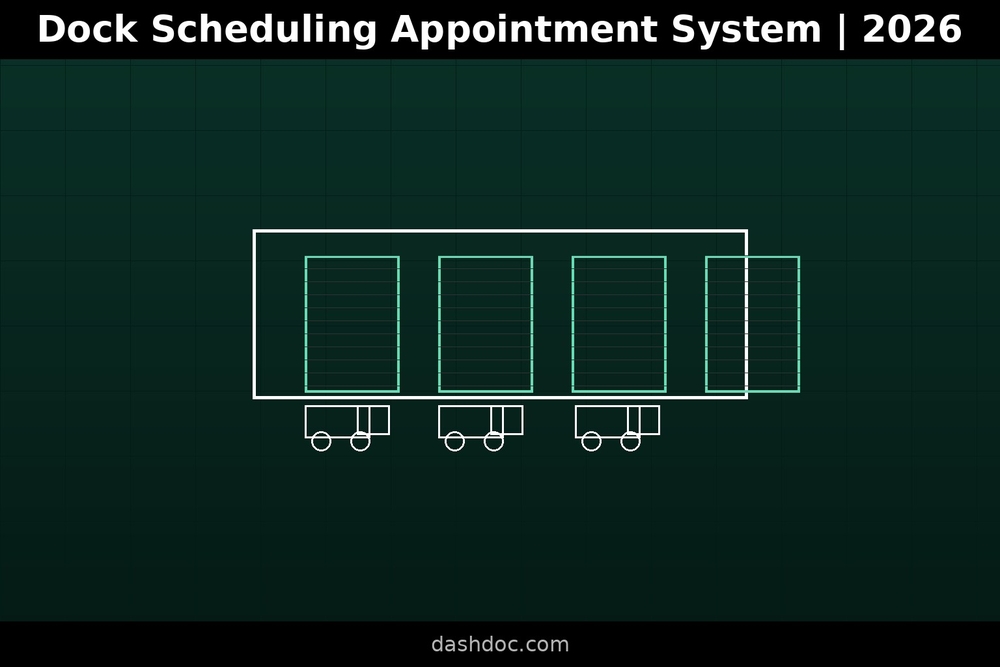 Warehouse dock scheduling appointment system