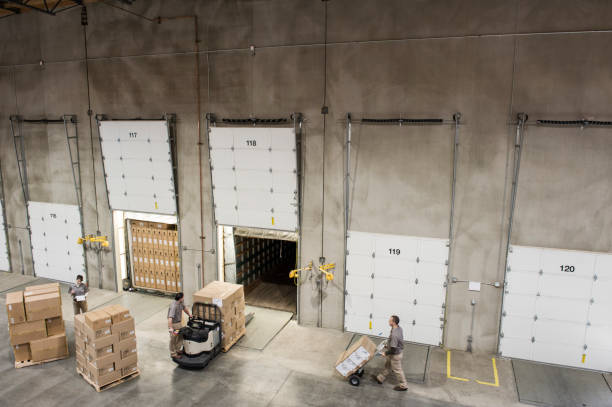 Docks doors to load and unload trucks are essential
