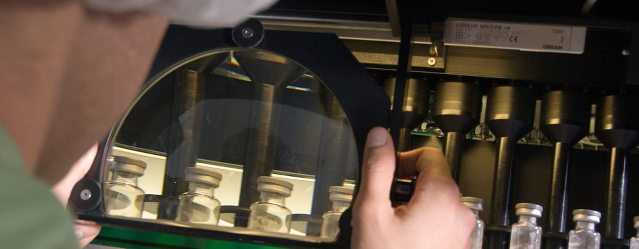 Vial Inspection System Drug Safety
