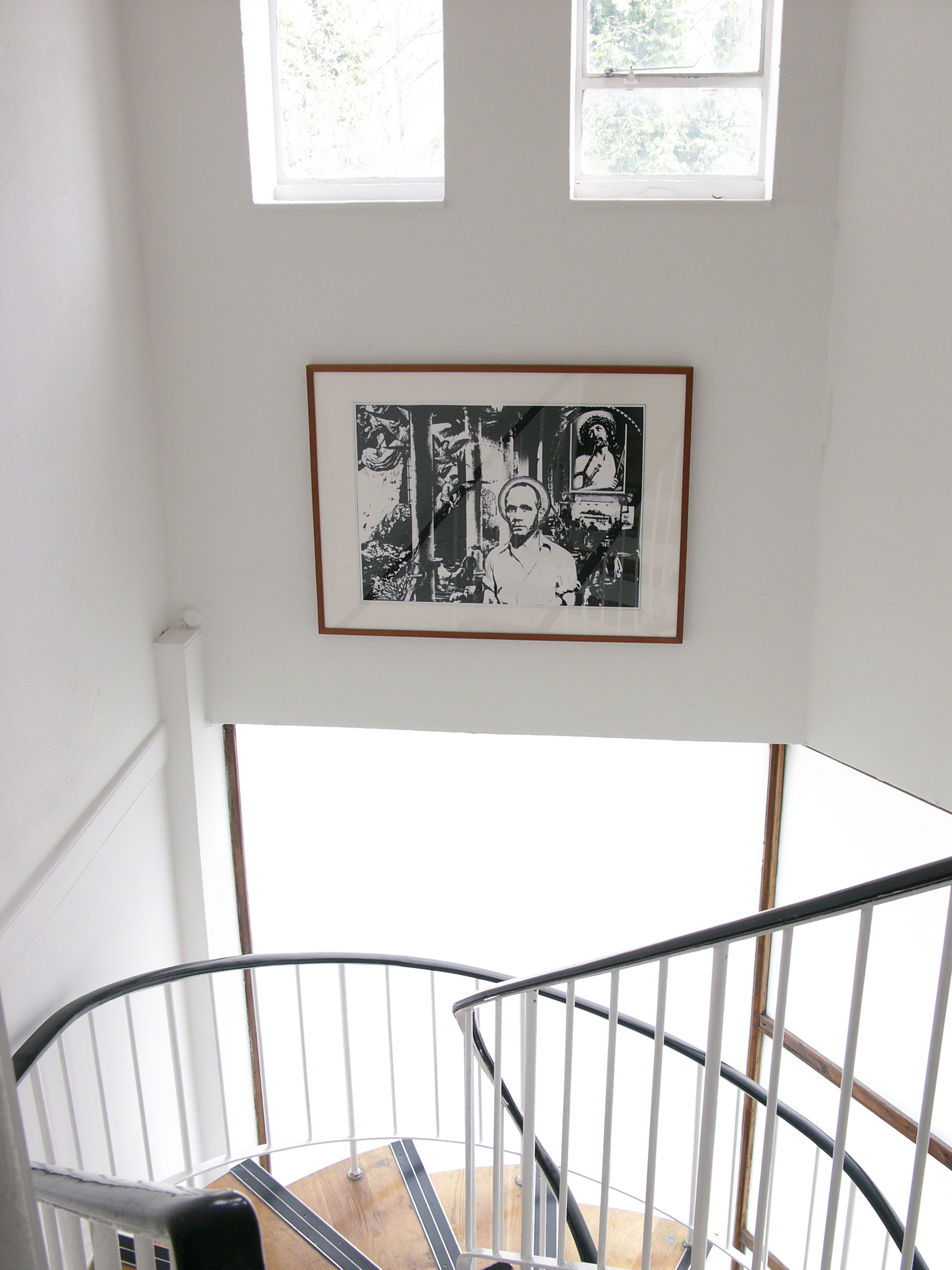 David Wojnarowicz, Untitled (Genet after Brassai) 1990. Lithograph, 89cm x  121cm. 