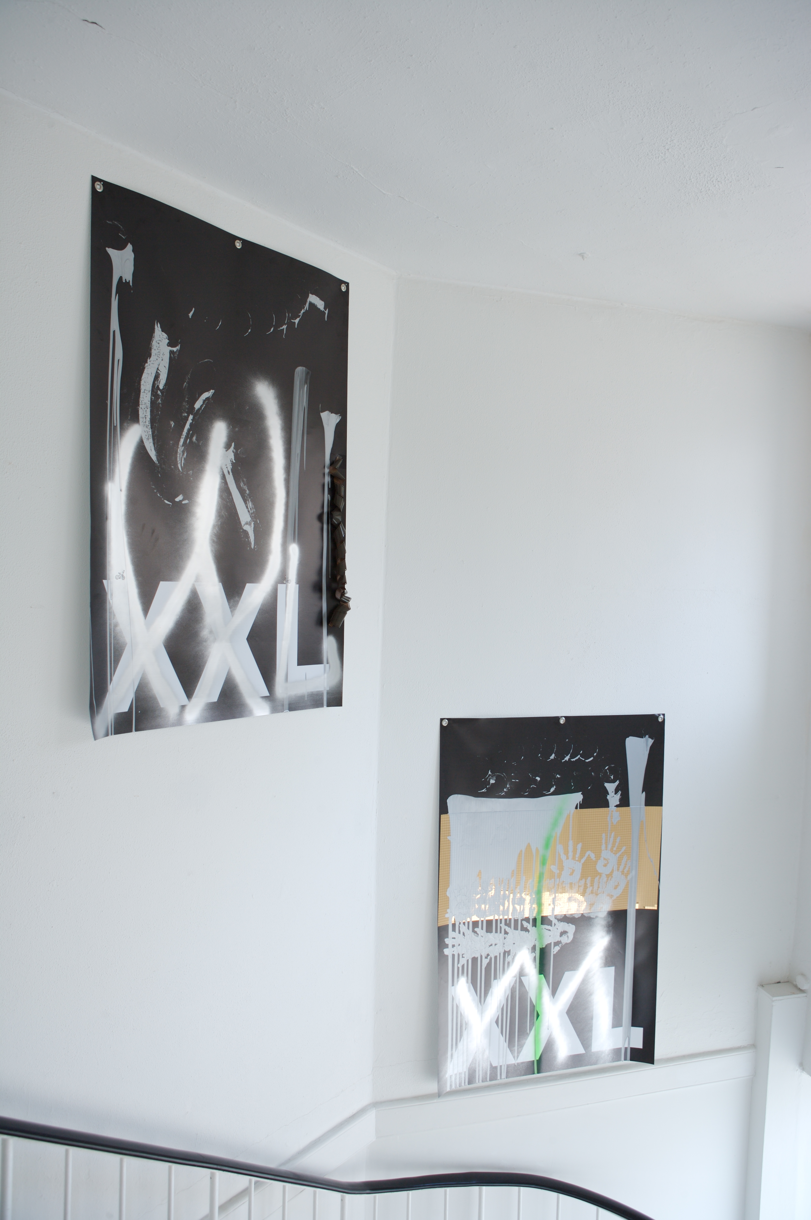 Isa Genzken, XXL (#7), 2008; XXL (#9), 2008. 