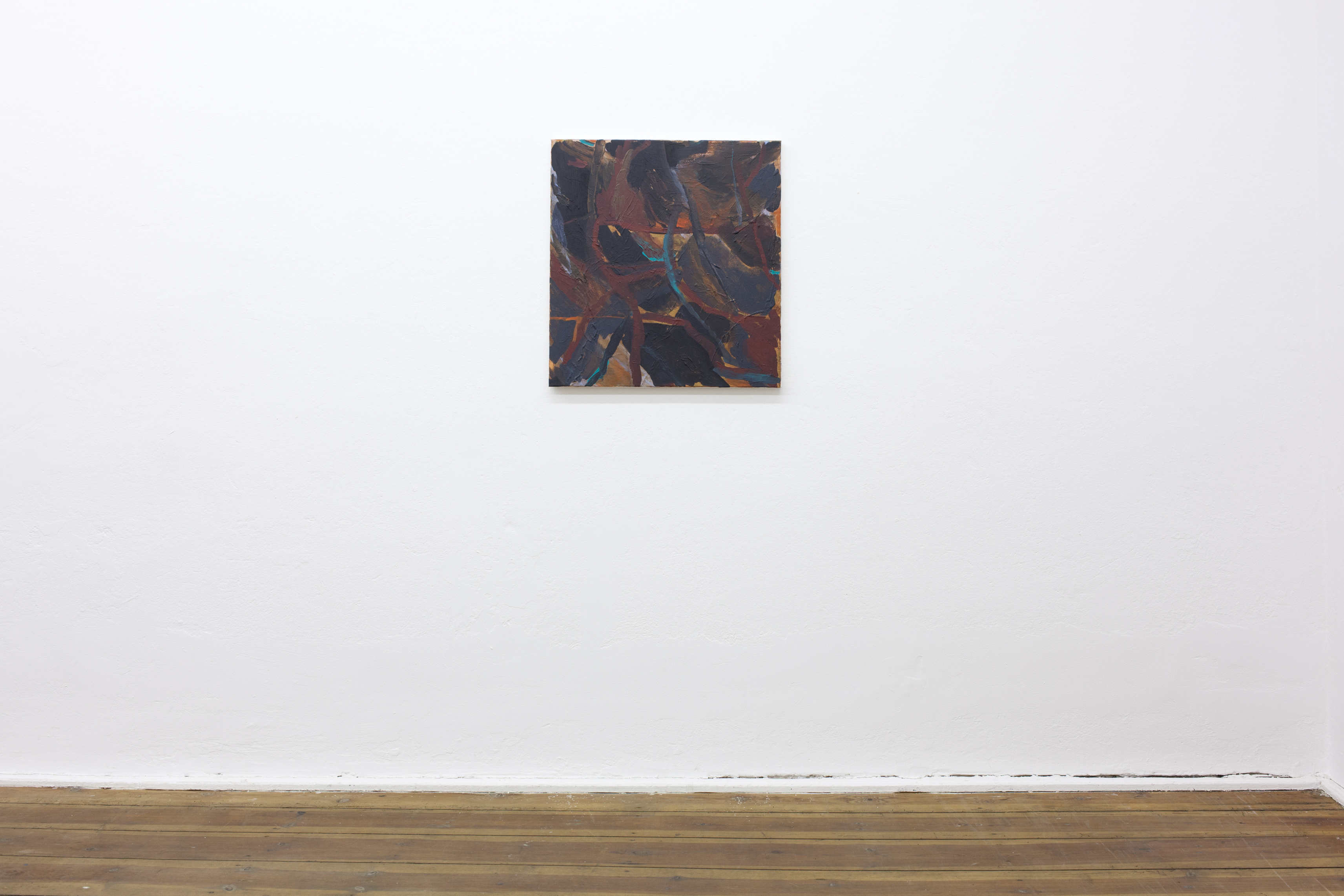 Flora Klein, Untitled , 2016, Acrylic on canvas, 70 x 65 cm