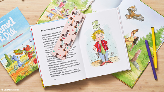 Bunte Kinderbücher