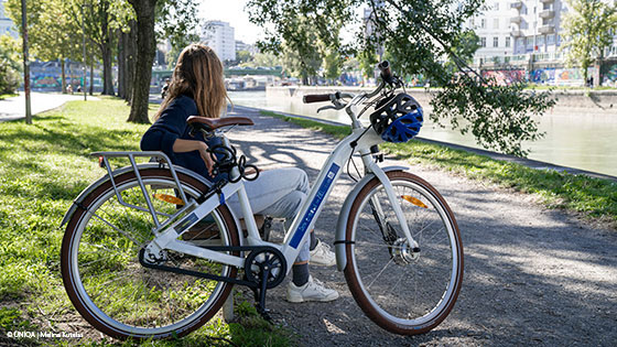Mit dem Fahrrad unterwegs