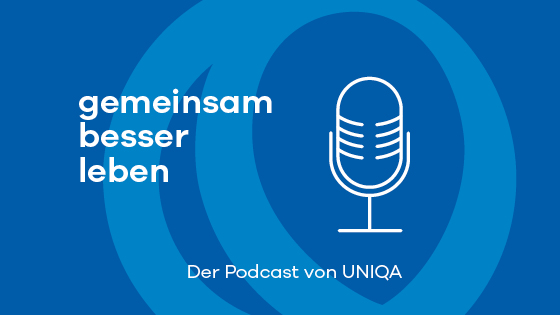 Illustration des gemeinsam besser leben UNIQA podcasts