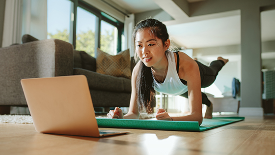 Eigengewichtsübungen - Online-Training