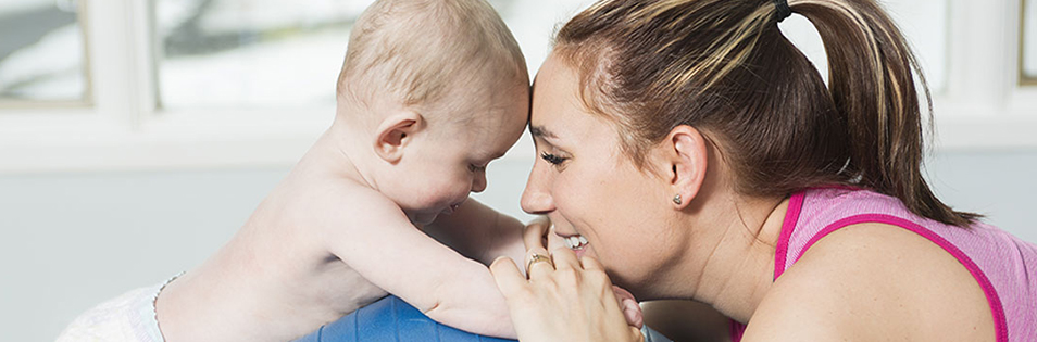 Mama mit Baby