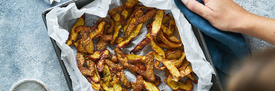 Kartoffeln auf dem Backblech
