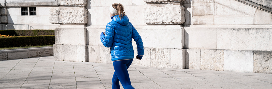 Frau beim Joggen