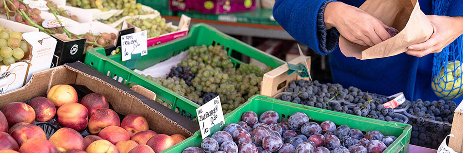 Beim Markt - Frisches Obst