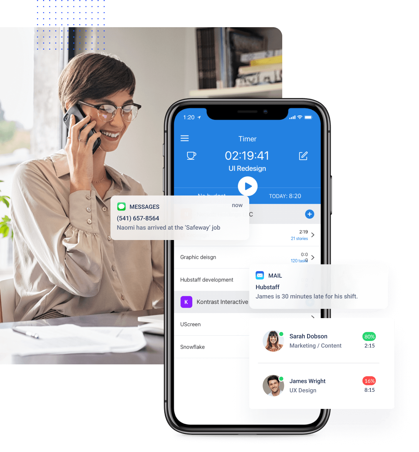 How Tracking Features Work For Teams Hubstaff
