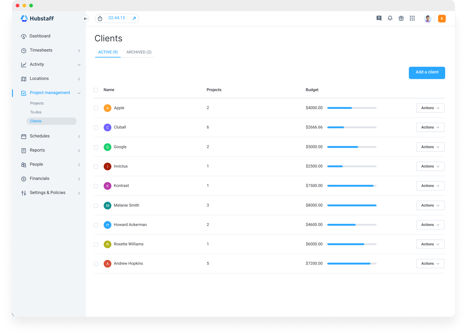 Project Management & Time Tracking Hubstaff + Hubstaff Tasks