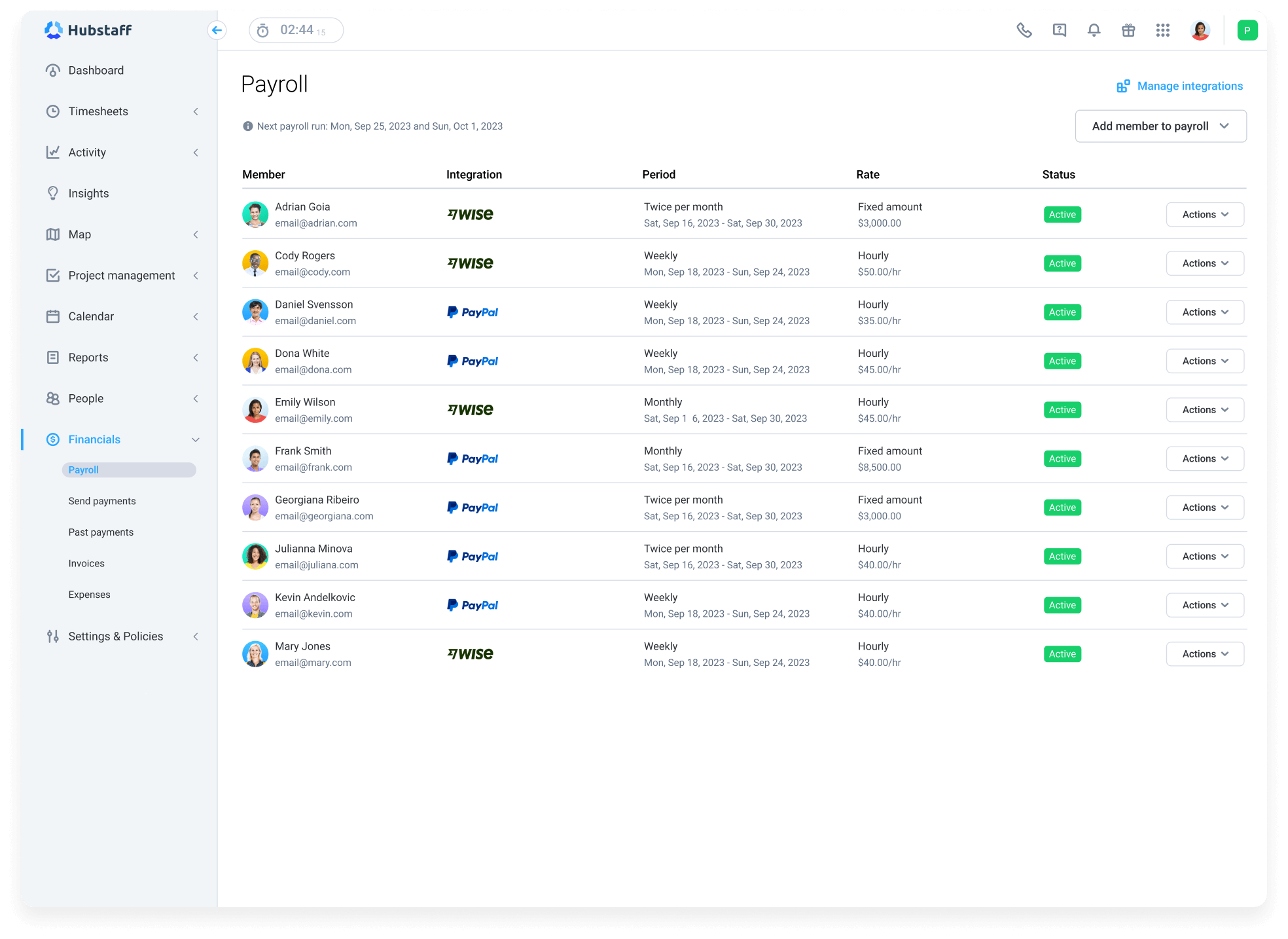 ChromeOS Time Tracking App Hubstaff