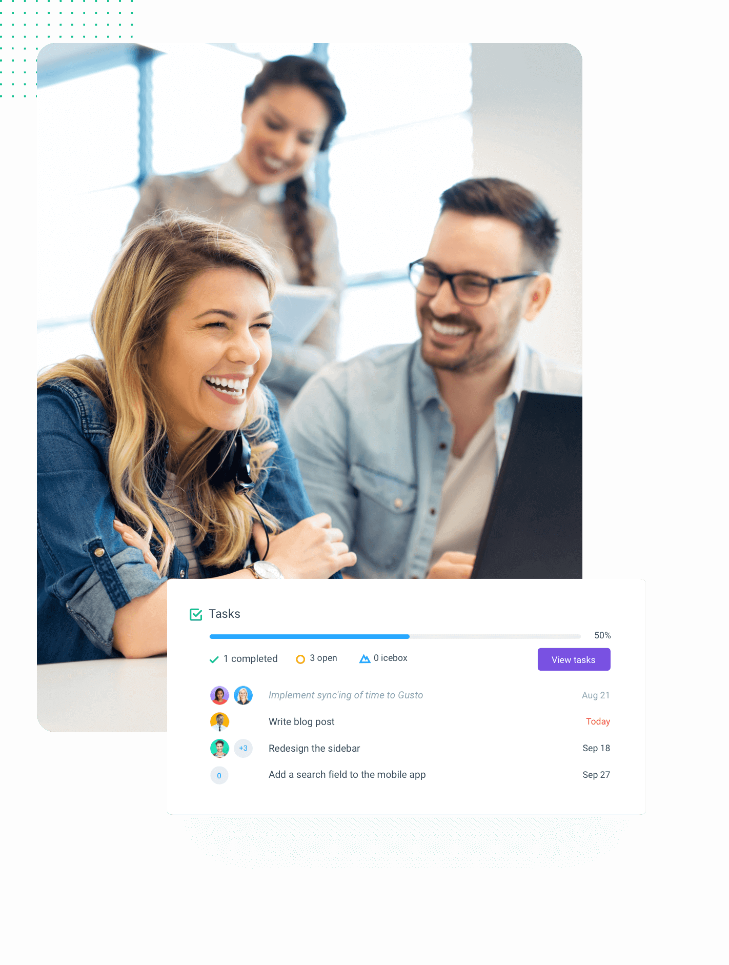Project Management Tool with Agile Epics Hubstaff Tasks