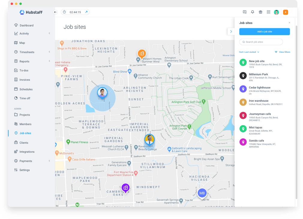 Field Service Tracking Software Hubstaff Field