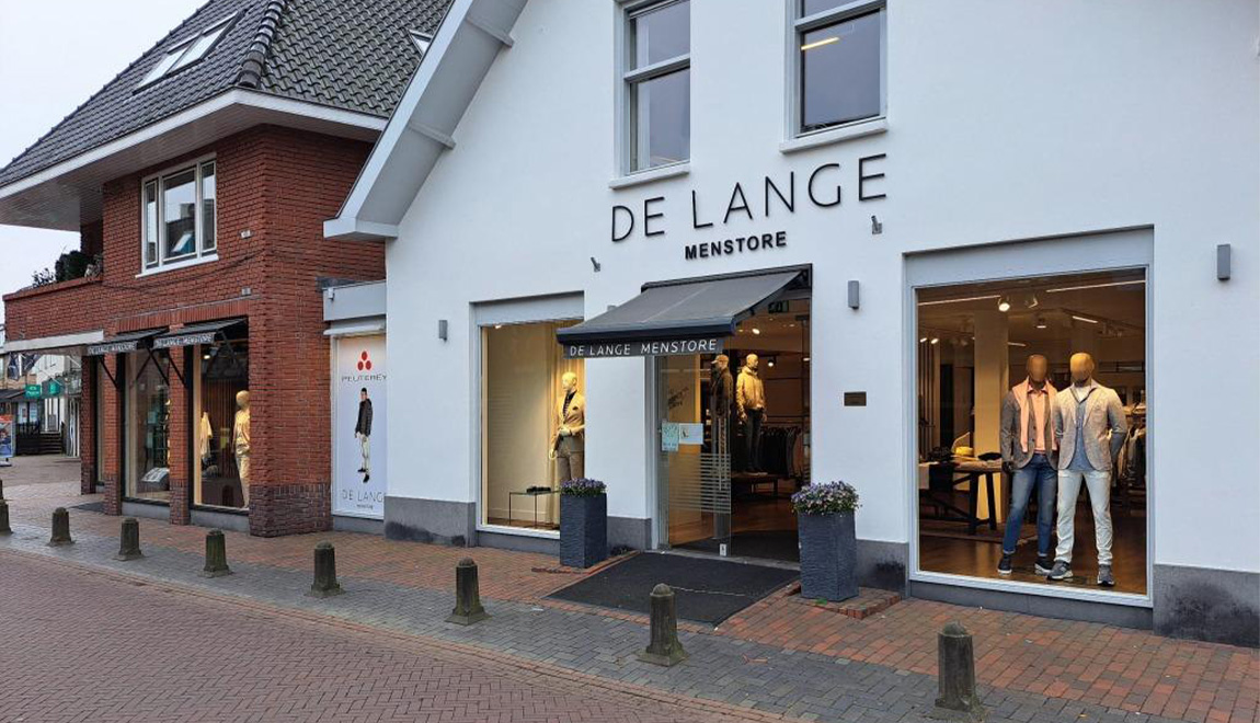 Pui van De Lange Herenmode in Huizen
