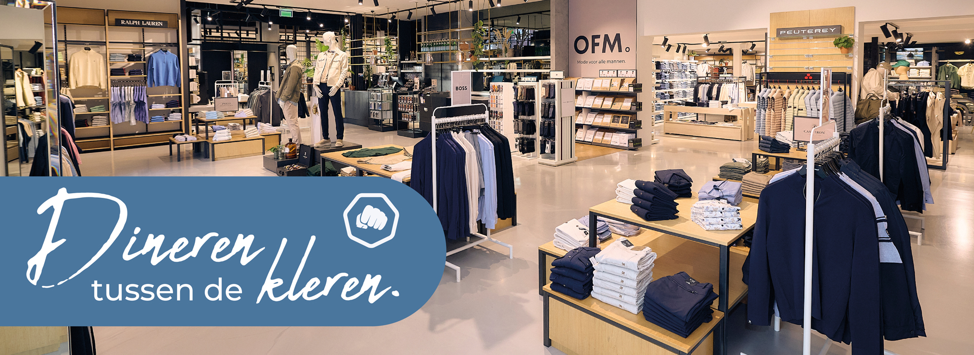 Dineren tussen de kleren, uitnodiging