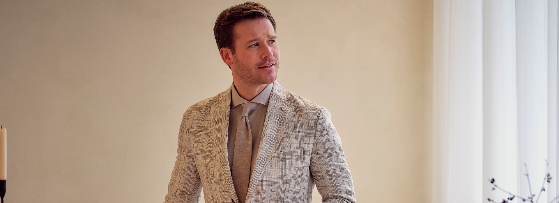 Herobanner bruiloftsgast trouwen