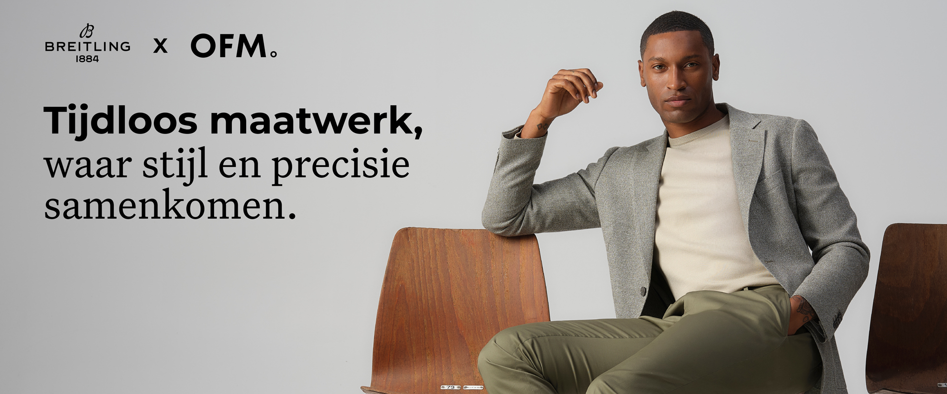 Breitling x OFM. Tijdloos maatwerk, waar stijl en precisie samenkomen