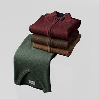 Afbeelding van stapel Campbell vesten