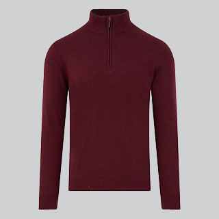 Close up van rode schipperstrui van Blueprint Premium