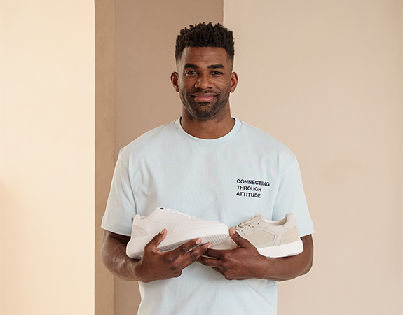 Witte sneakers