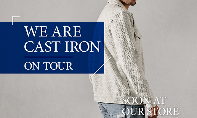 We are cast iron on tour. soon at our store.