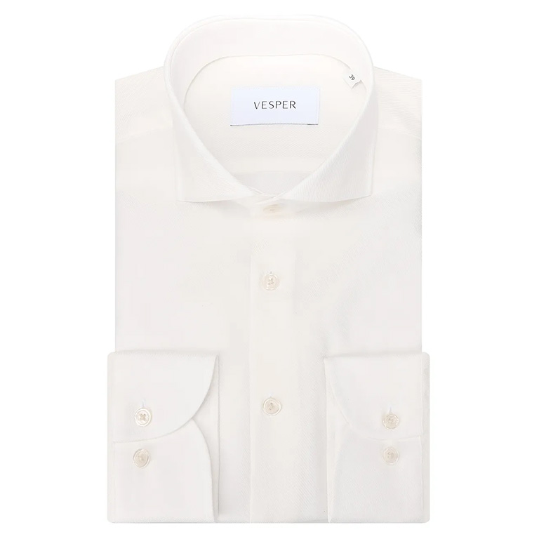 Close up van trouwoverhemd