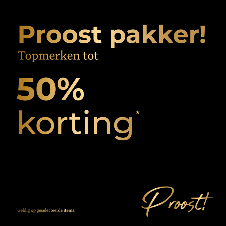 actiecommunicatie tot 50% korting