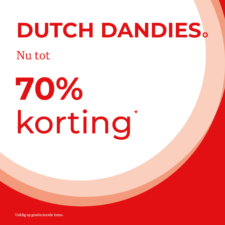 Dutch Dandies tot 70% korting