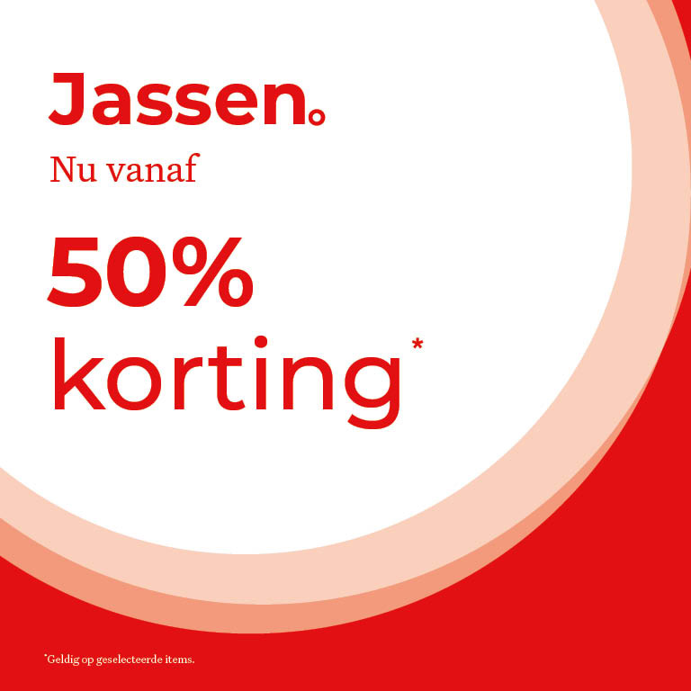 jassen vanaf 50%