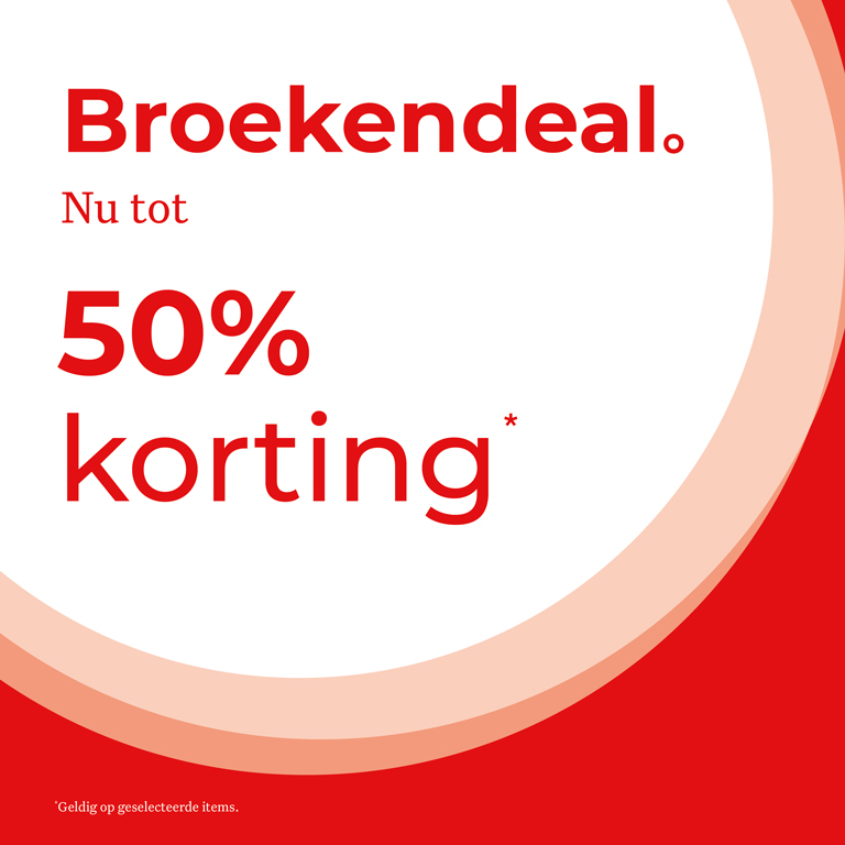 broeken tot 50% korting
