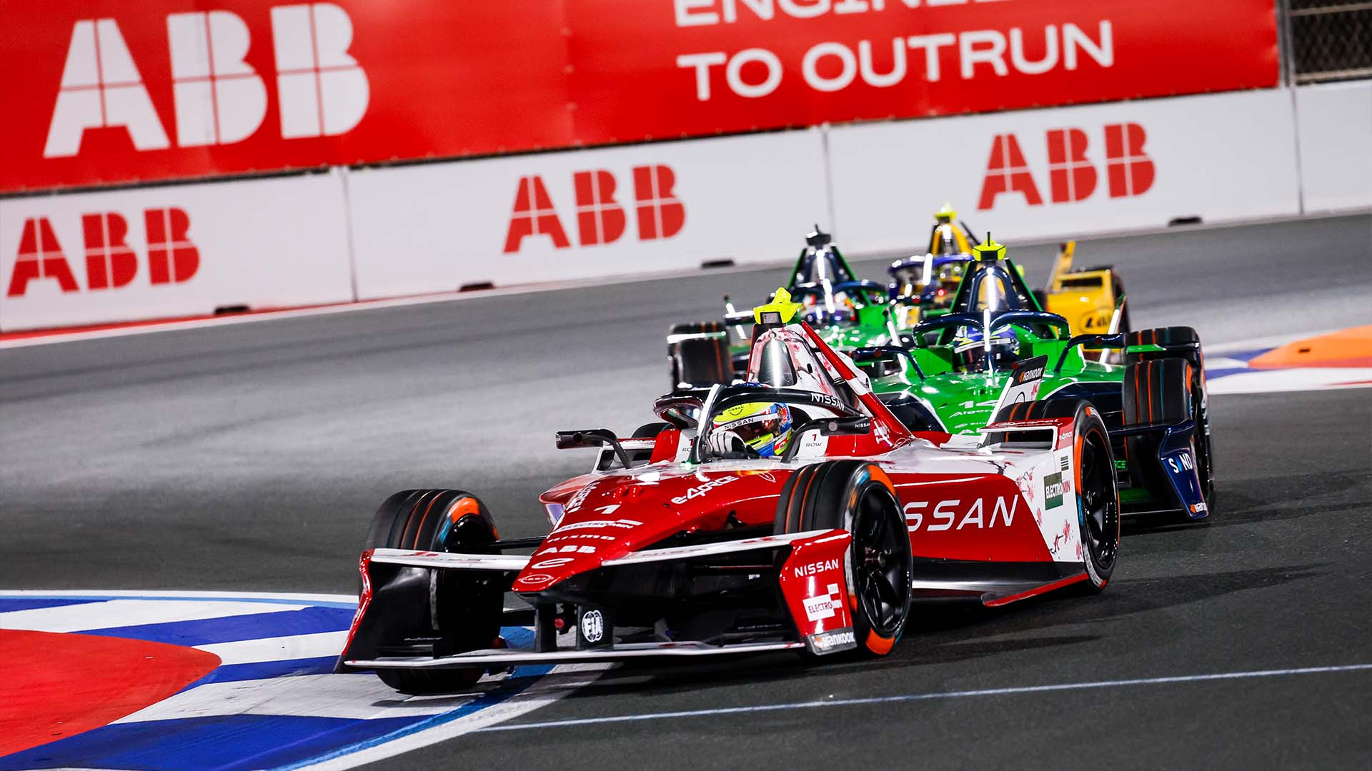 Oliver Rowland on track in Jeddah