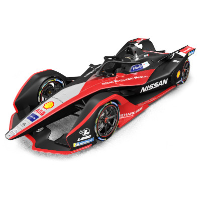 MOTOR USB DRIVE フォーミュラレーシングカーメタルformula racing car alloy 2GB 日産の電気レーシングカー - ニスモフォーミュラE